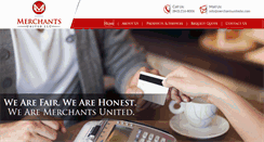 Desktop Screenshot of merchantsunitedsc.com